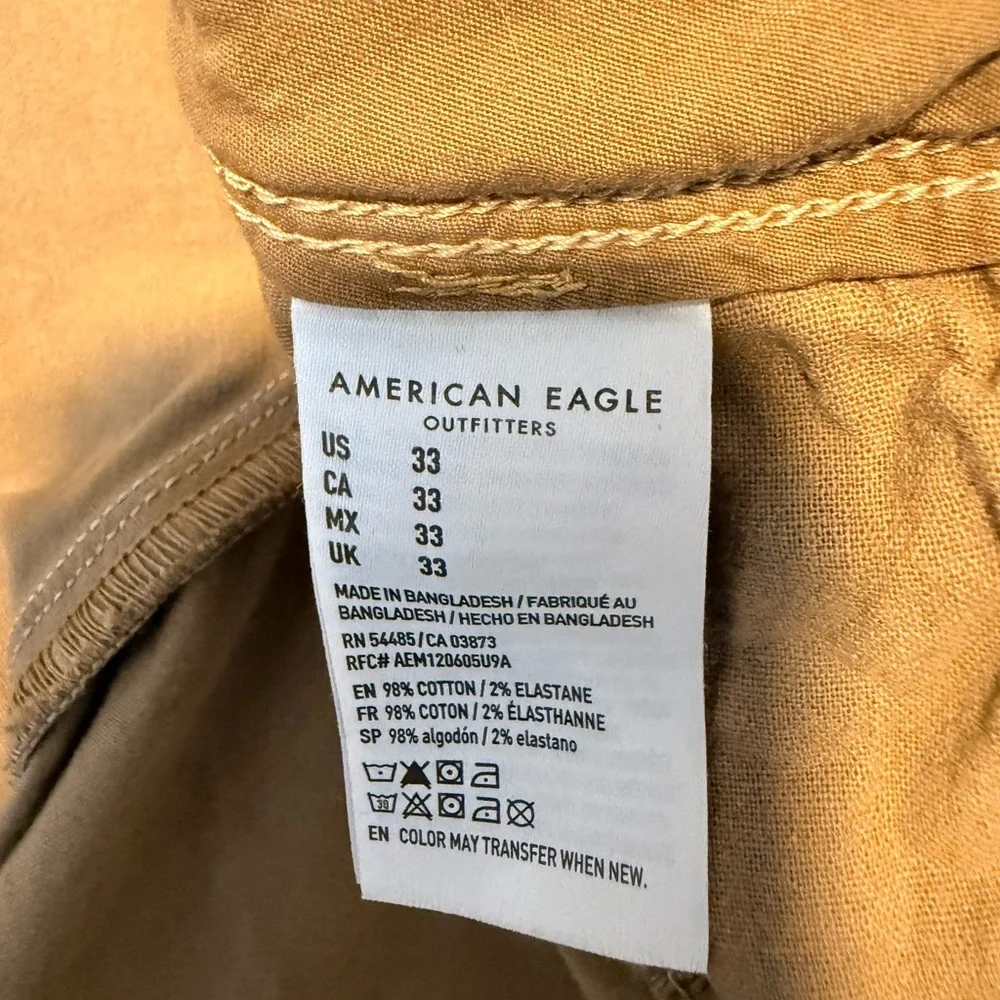 American Eagle Outfitters Men's Sz 33 Khaki Shorts